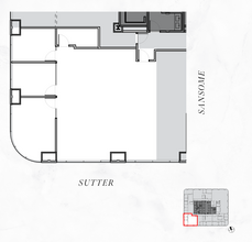 1 Sansome St, San Francisco, CA à louer Plan d’étage- Image 1 de 1