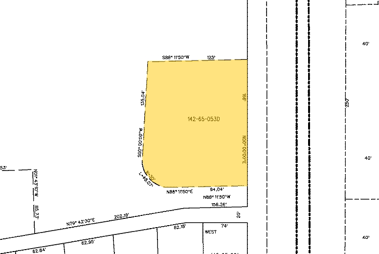 12026 N 111th Ave, Youngtown, AZ for sale Plat Map- Image 1 of 2