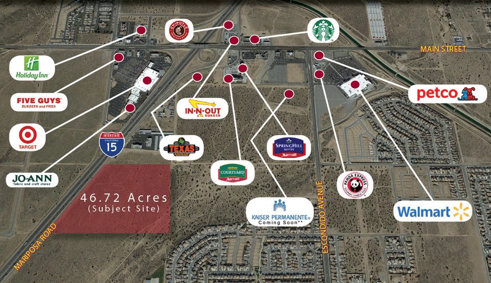 46.72-Acres Mariposa Rd, Hesperia, CA for sale - Building Photo - Image 3 of 3