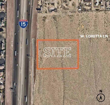 I15 & SWC of Loretta Ln, Las Vegas, NV à vendre - Photo du bâtiment - Image 1 de 5