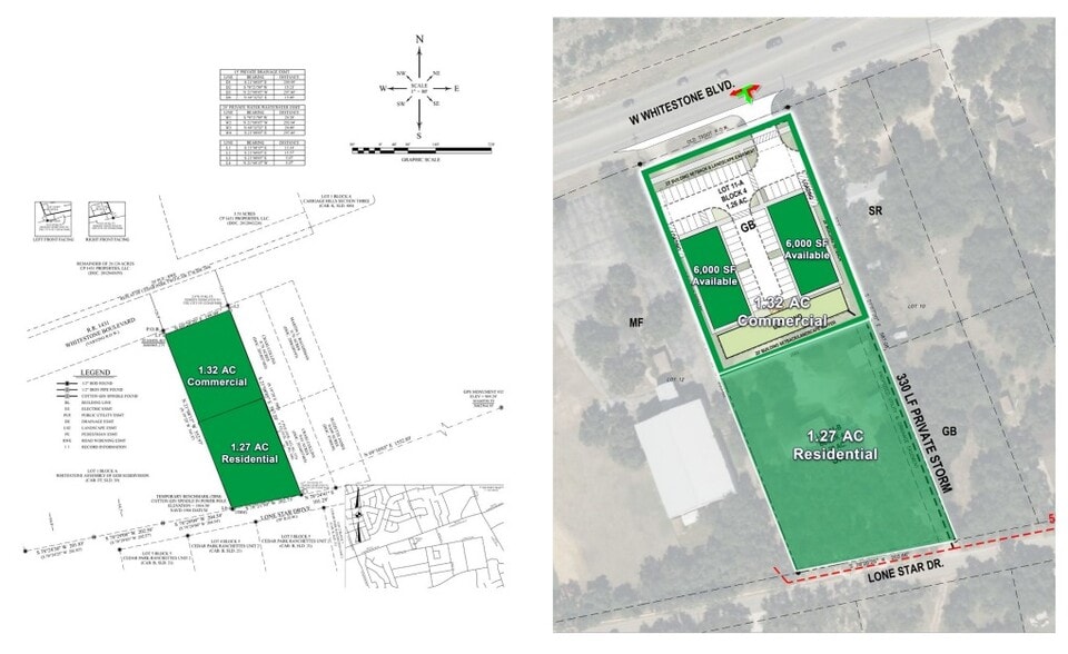 FM-1431 & Lone Star Dr, Cedar Park, TX à vendre - Plan de site - Image 3 de 4
