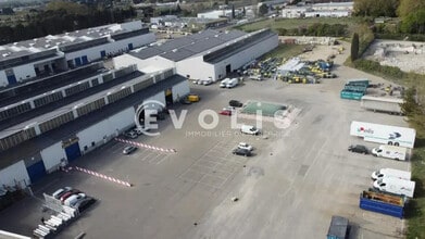 Nîmes - Aerial map view