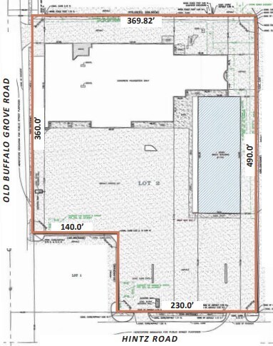 1798 W Hintz Rd, Wheeling, IL à vendre - Plan de site - Image 2 de 2