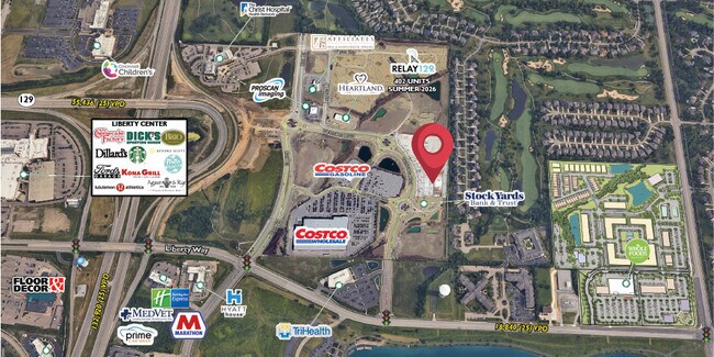 Plus de détails pour 7100 Veterans Blvd, Liberty Township, OH - Commerce de détail à louer