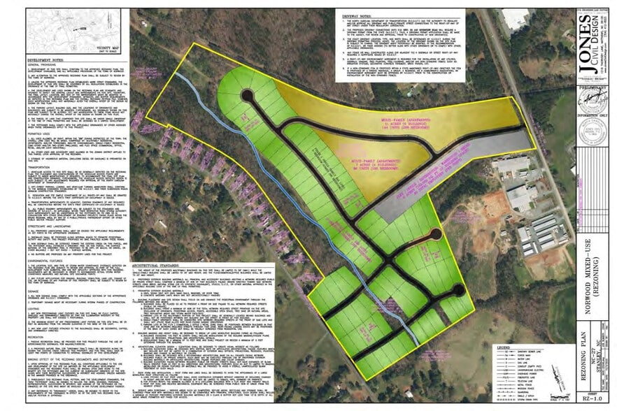 US Hwy 52 & Riverwood Rd, Norwood, NC for sale - Site Plan - Image 2 of 5