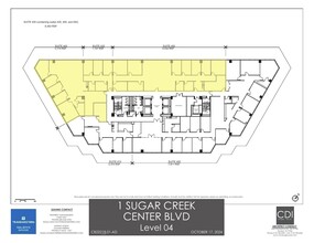 1 Sugar Creek Center Blvd, Sugar Land, TX à louer Plan d’étage- Image 1 de 1