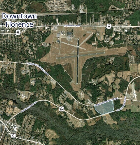 E National Cemetery Rd, Florence, SC à vendre - Photo principale - Image 1 de 1