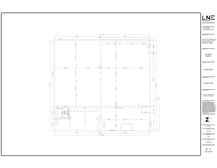 10014 15th Ave SW, Seattle, WA à louer - Plan de site - Image 1 de 9