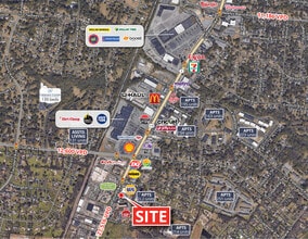 1221 Gallatin Pike S, Madison, TN - Aerial  map view