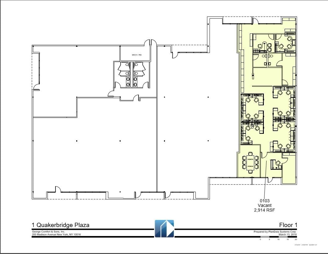 3444 Quakerbridge Rd, Hamilton, NJ for lease Floor Plan- Image 1 of 2