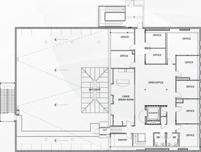 66-72 S 1st St, San Jose, CA à louer Plan d’étage- Image 1 de 1
