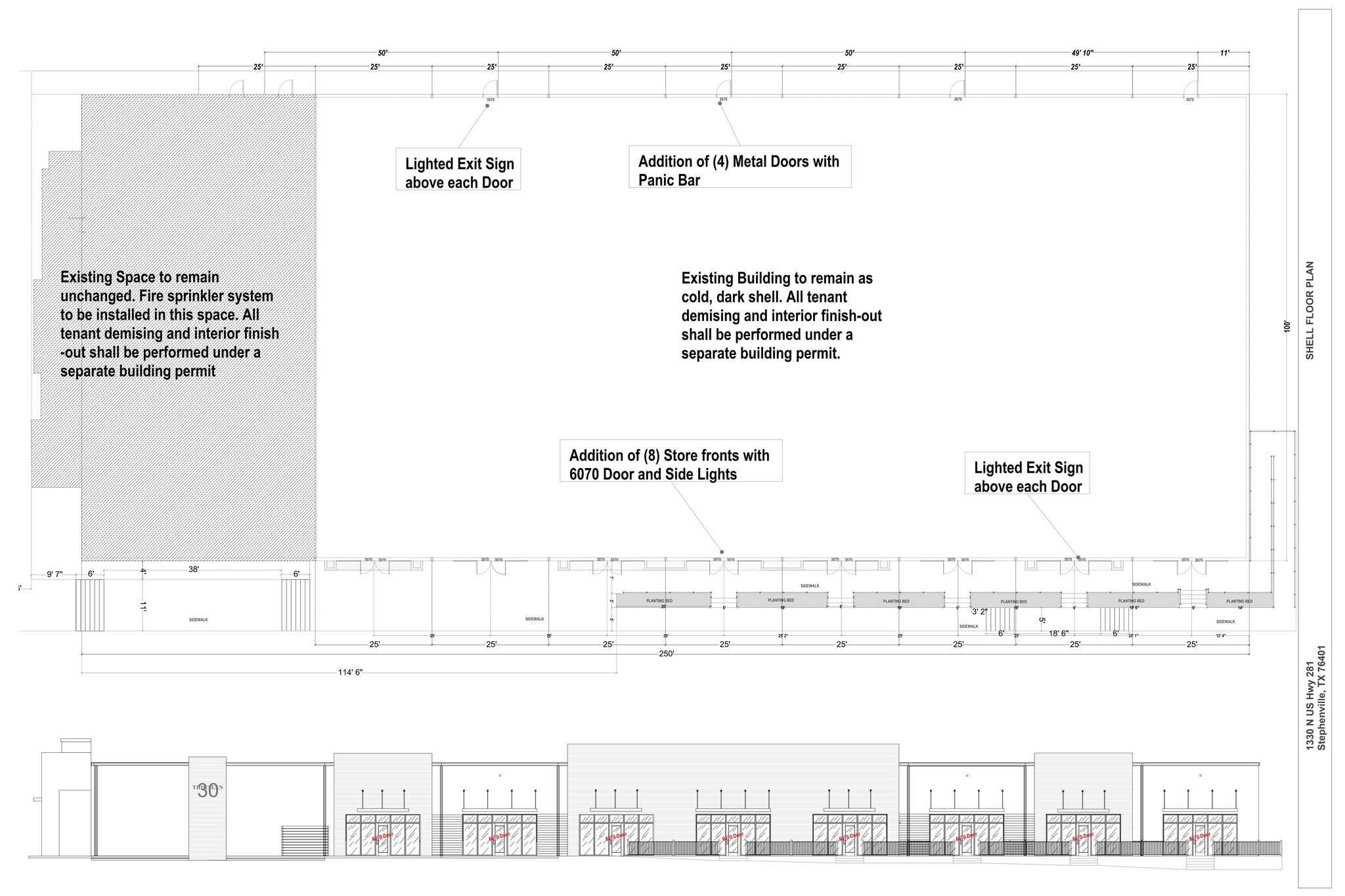 1330 N US Highway 281, Stephenville, TX for lease Site Plan- Image 1 of 1