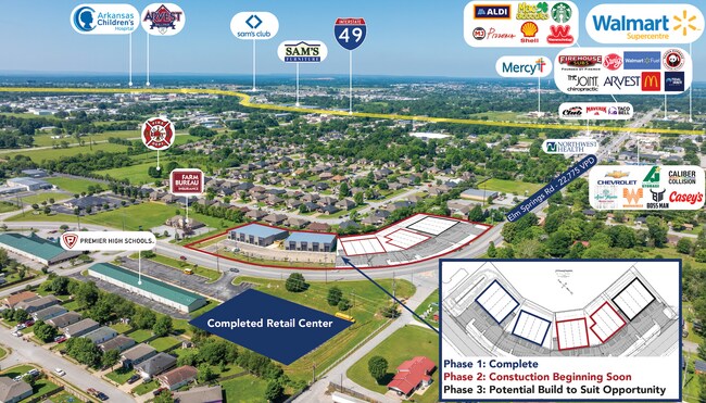 More details for 822 White Rd, Springdale, AR - Flex, Industrial for Lease