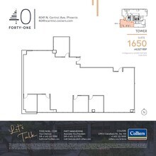 4041 N Central Ave, Phoenix, AZ for lease Floor Plan- Image 1 of 1