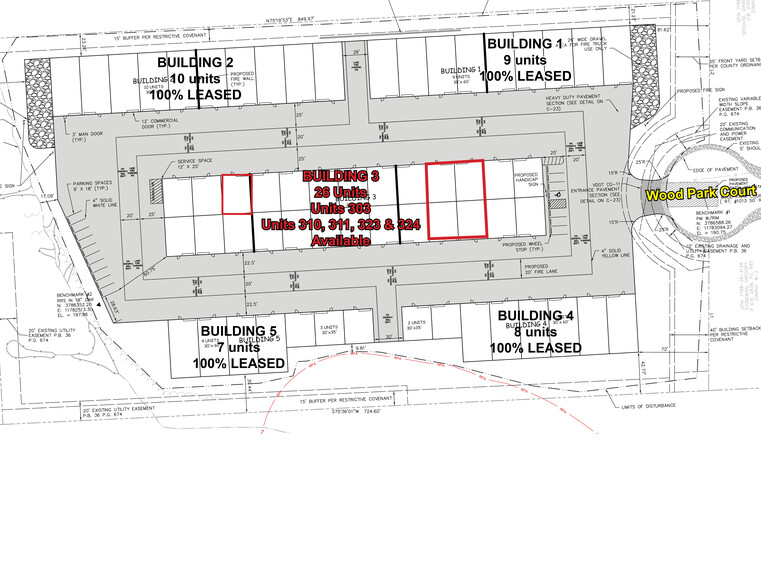 10365 Wood Park Ct, Ashland, VA à louer - Plan de site - Image 1 de 1