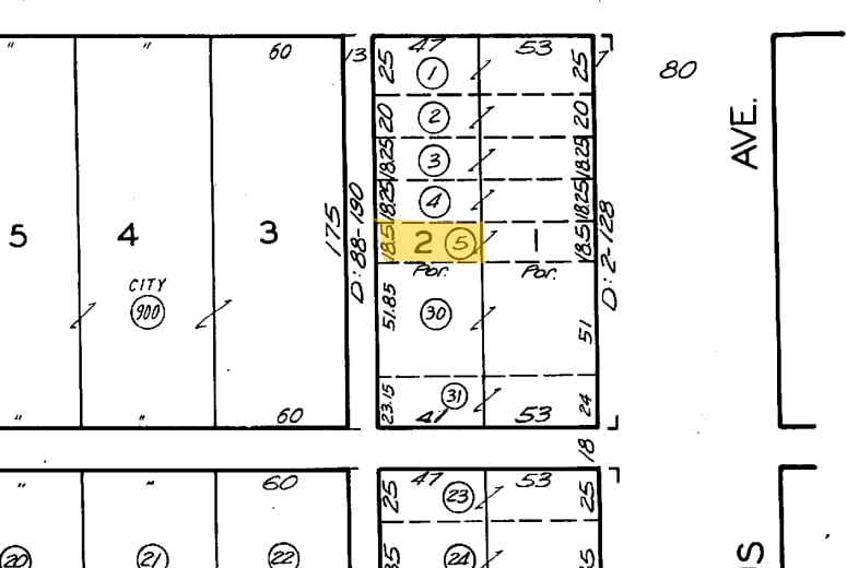 135-137 N Citrus Ave, Covina, CA for lease - Plat Map - Image 2 of 6