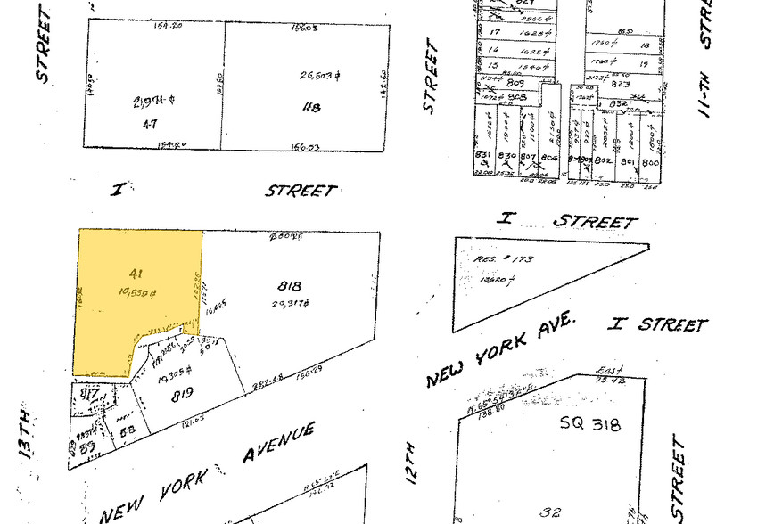 1250 I St NW, Washington, DC à louer - Plan cadastral - Image 2 de 15