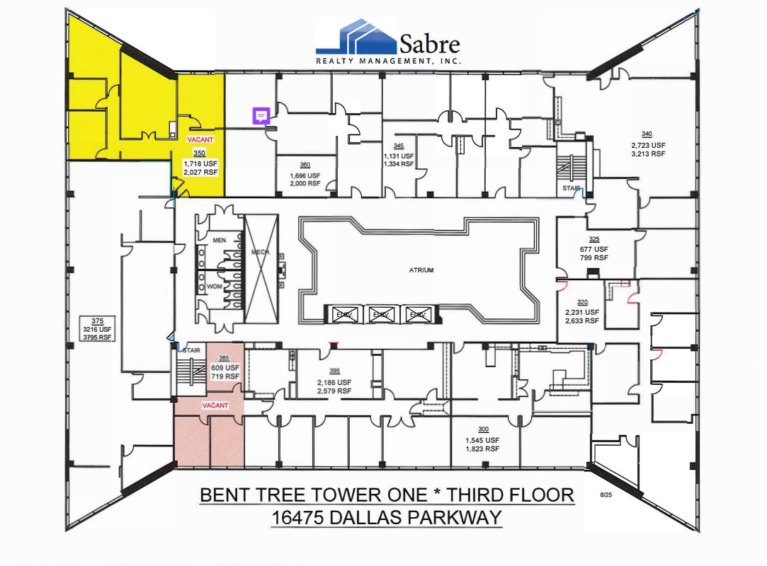 16475 N Dallas Pky, Addison, TX for lease Floor Plan- Image 1 of 1
