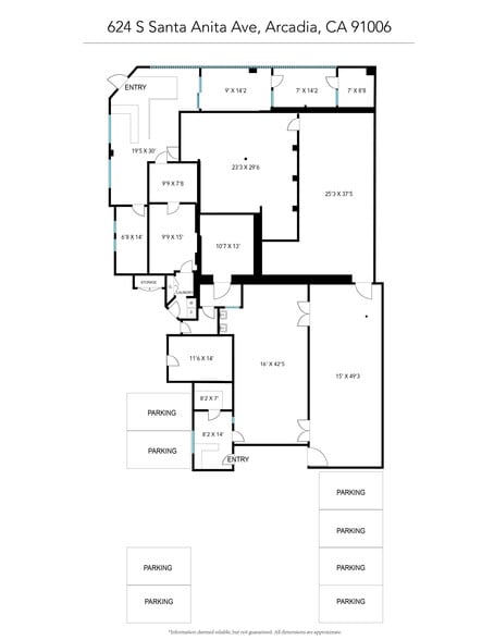 624 S Santa Anita Ave, Arcadia, CA for lease - Building Photo - Image 2 of 41