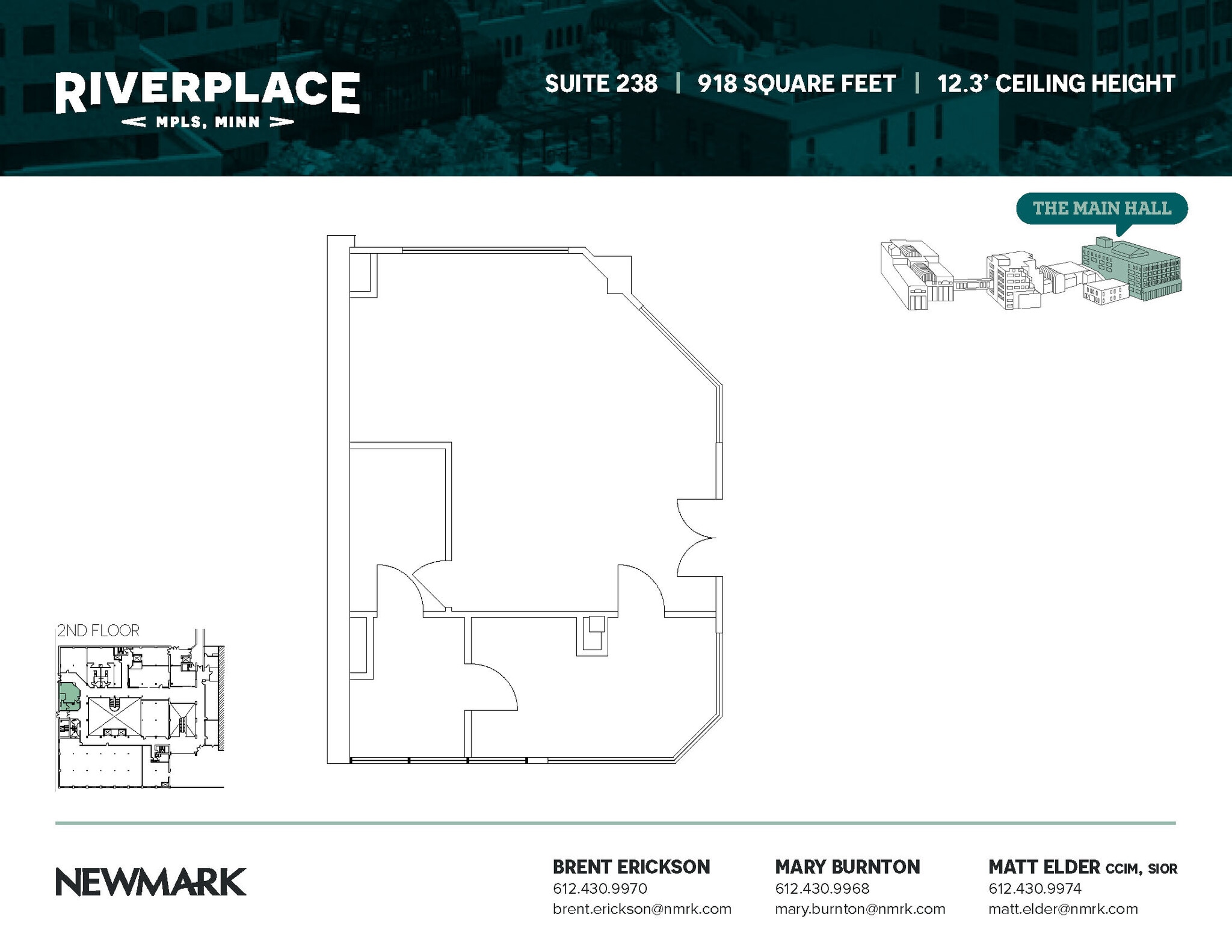 15 Main St SE, Minneapolis, MN for lease Floor Plan- Image 1 of 1