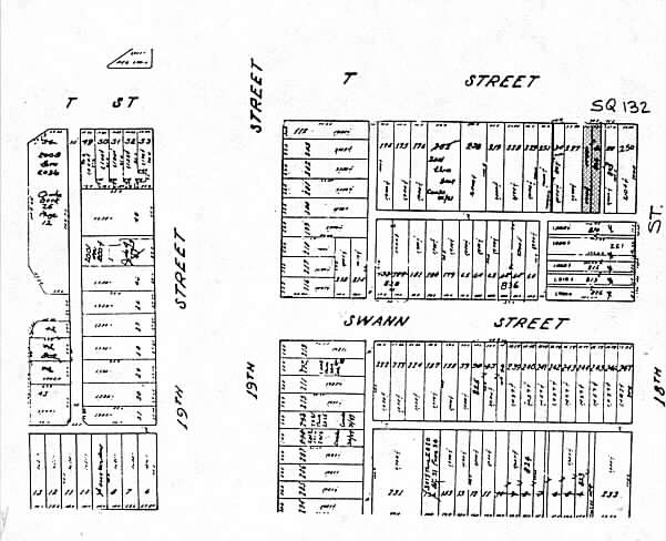 1804 T St NW, Washington, DC for lease - Plat Map - Image 2 of 56