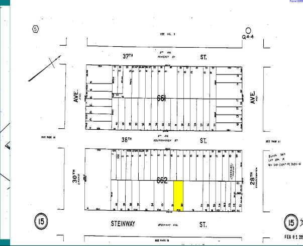 28-26 Steinway St, Astoria, NY à louer - Plan cadastral - Image 2 de 10
