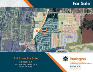 Plus de détails pour State Hwy 78 and FM 6, Lavon, TX - Terrain à vendre