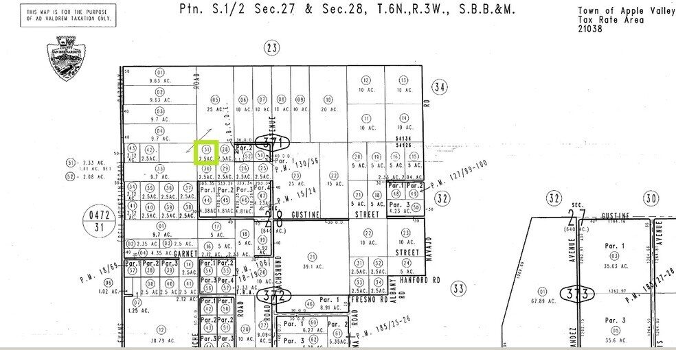 0 Comanche Rd, Apple Valley, CA à vendre - Aérien - Image 2 de 20