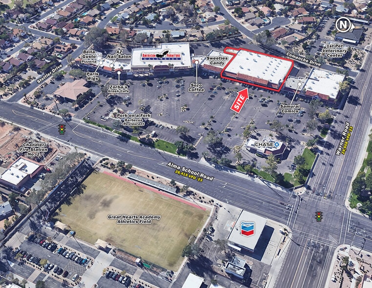 1988 N Alma School Rd, Chandler, AZ for lease - Building Photo - Image 2 of 11