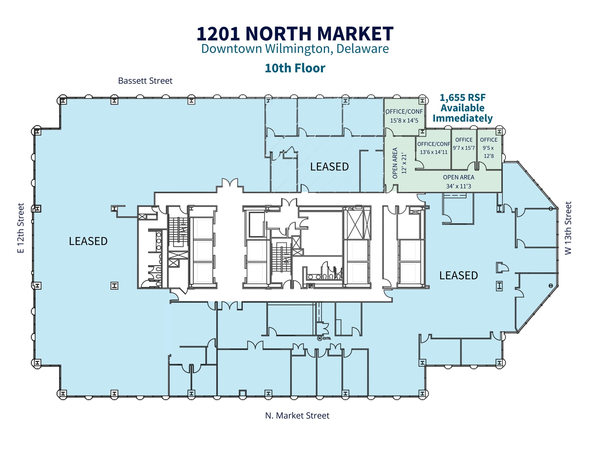 1201 N Market St, Wilmington, DE à louer Plan de site- Image 1 de 1