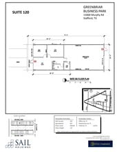13000 Murphy Rd, Stafford, TX à louer Plan d’étage- Image 1 de 1