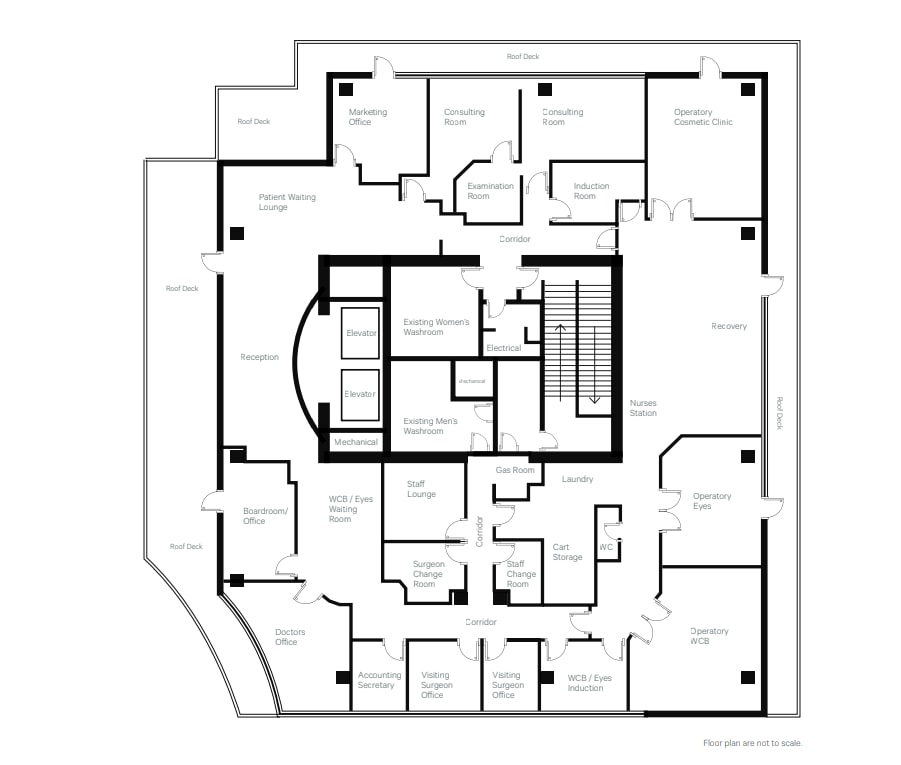 555 W 8th Ave, Vancouver, BC à louer Plan d’étage- Image 1 de 1