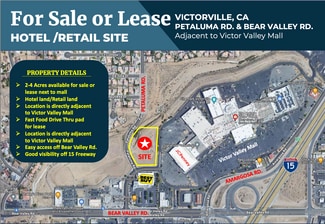 More details for Mall Blvd, Victorville, CA - Land for Lease