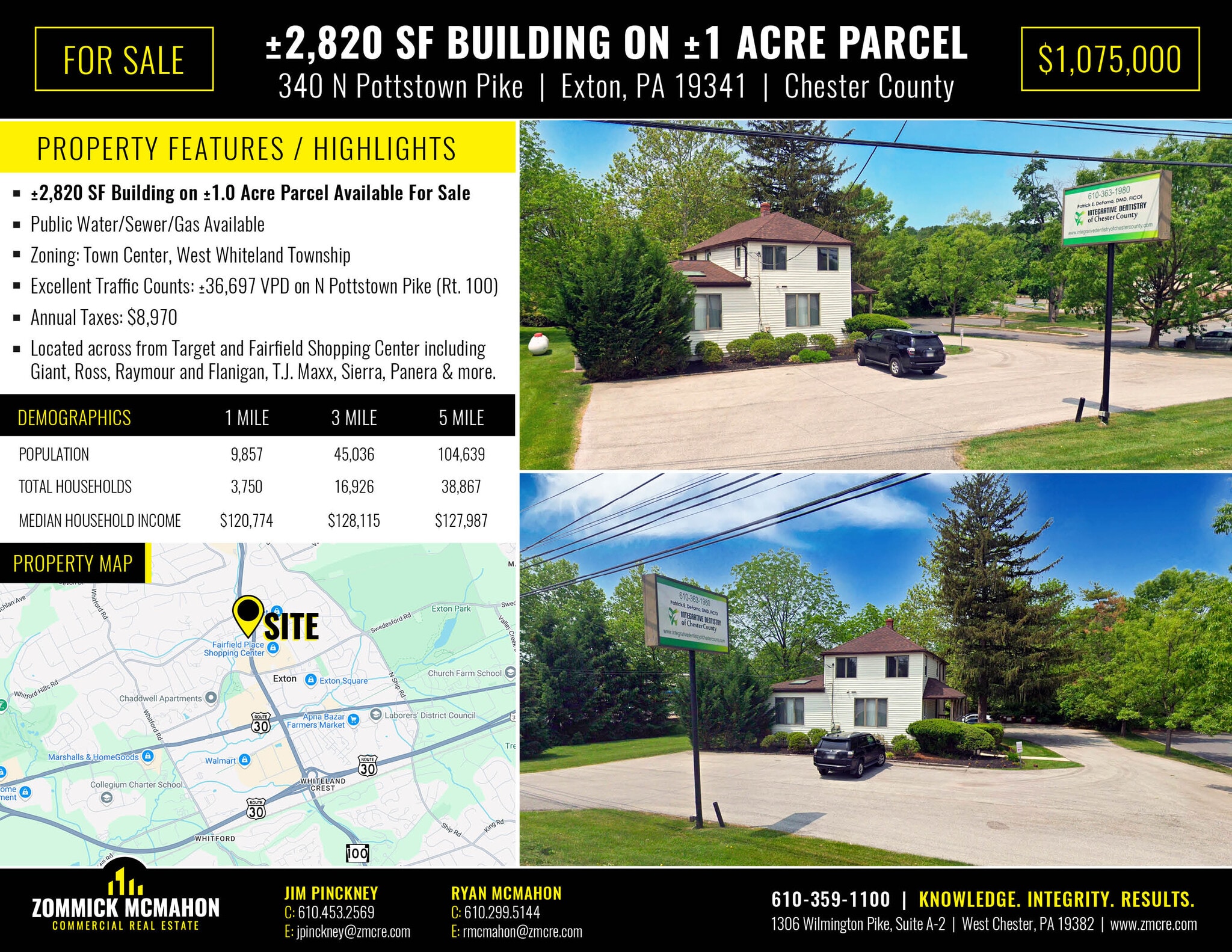 340 N Pottstown Pike, Exton, PA for sale Building Photo- Image 1 of 4