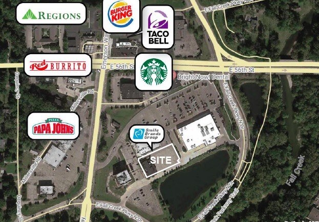 5440 E Fall Creek Parkway North Dr, Indianapolis, IN à louer - Photo du bâtiment - Image 3 de 5