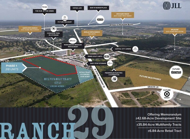 10700 State 29 hwy, Liberty Hill, TX à vendre - Aérien - Image 1 de 2