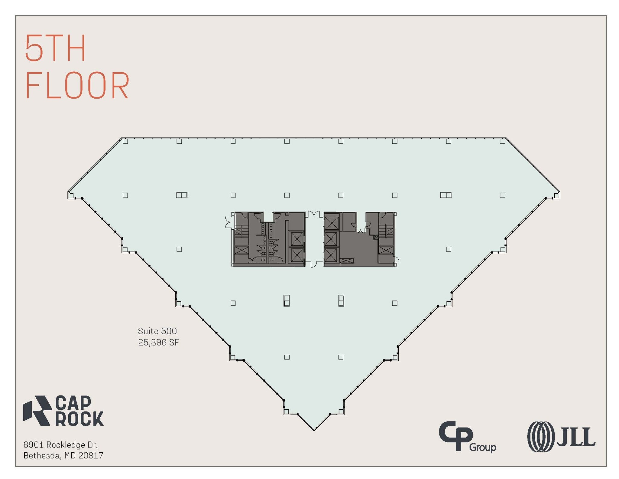 6903 Rockledge Dr, Bethesda, MD à louer Plan d’étage- Image 1 de 1