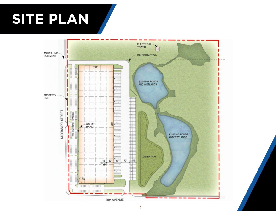 8719 Mississippi St, Merrillville, IN for lease Site Plan- Image 1 of 2