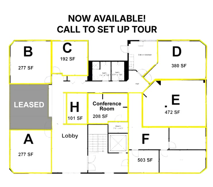 122 S County Farm Rd, Wheaton, IL for lease Floor Plan- Image 1 of 1