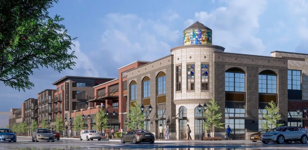 100 S Main St, Mansfield, TX à louer - Photo du bâtiment - Image 1 de 12