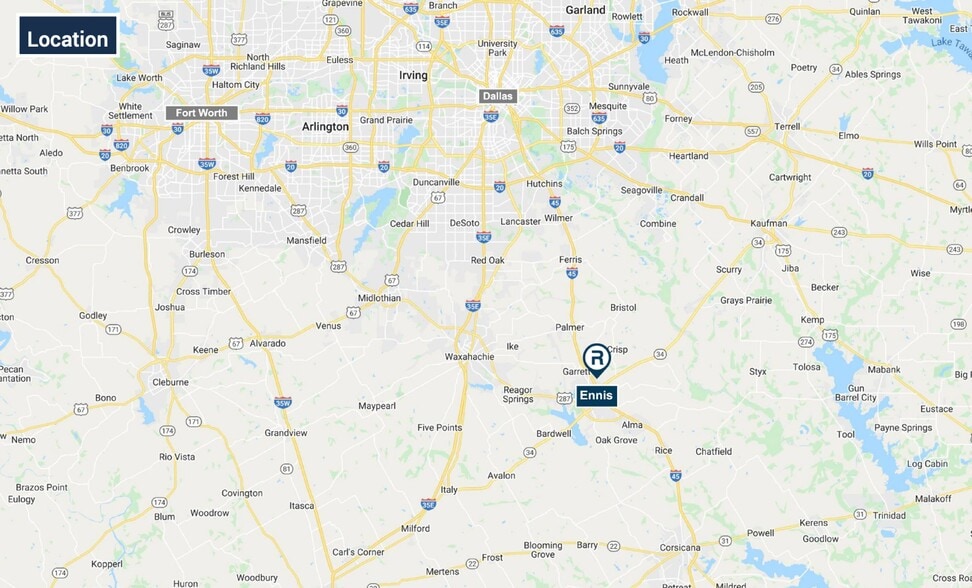 Sonoma Trail & SH-34 Ennis TX, Ennis, TX for sale - Building Photo - Image 2 of 4