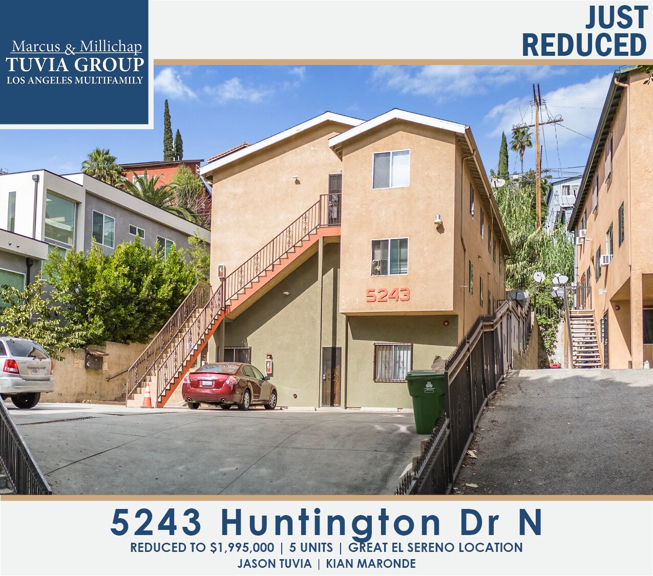 5243 Huntington Dr N, Los Angeles, CA à vendre Photo principale- Image 1 de 9