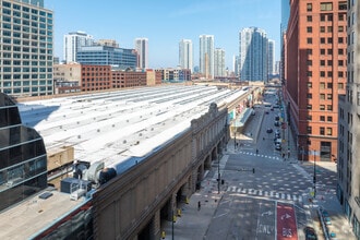 100-118 N Canal St, Chicago, IL - AÉRIEN  Vue de la carte
