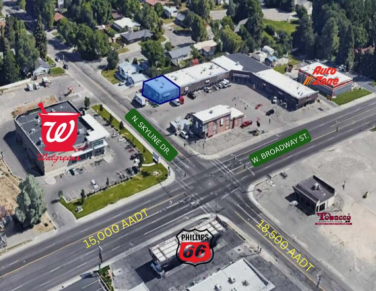 1598 W Broadway St, Idaho Falls, ID à louer - Photo du bâtiment - Image 1 de 1