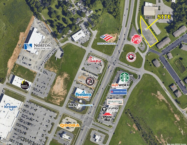 Helen Road Rd, Jeffersonville, IN for lease - Aerial - Image 1 of 2