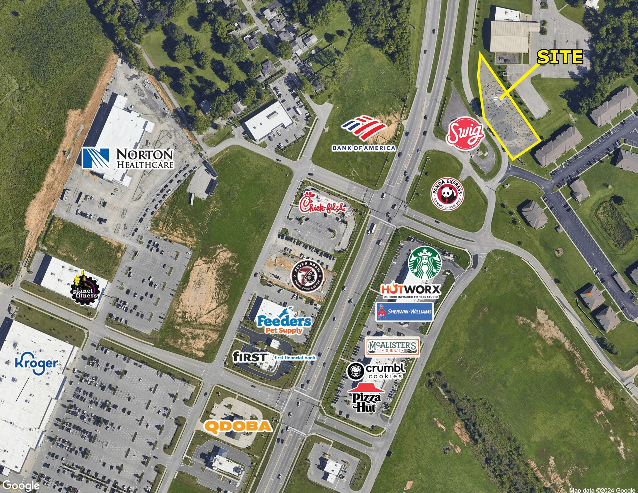 Helen Road Rd, Jeffersonville, IN for lease Aerial- Image 1 of 3