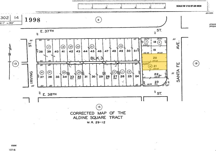 3737 S Santa Fe Ave, Vernon, CA for lease - Plat Map - Image 2 of 11