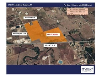 More details for 112-Acres Highway 67, Cleburne, TX - Land for Sale