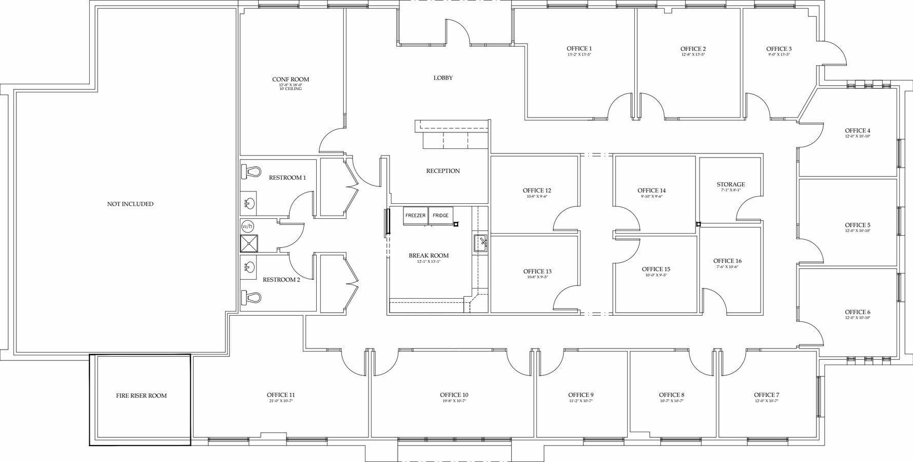 2921 N Power Rd, Mesa, AZ 85215 - Unité 101 - - Plan d’étage - Image 1 of 1
