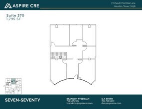 770 S Post Oak Ln, Houston, TX for lease Floor Plan- Image 1 of 1